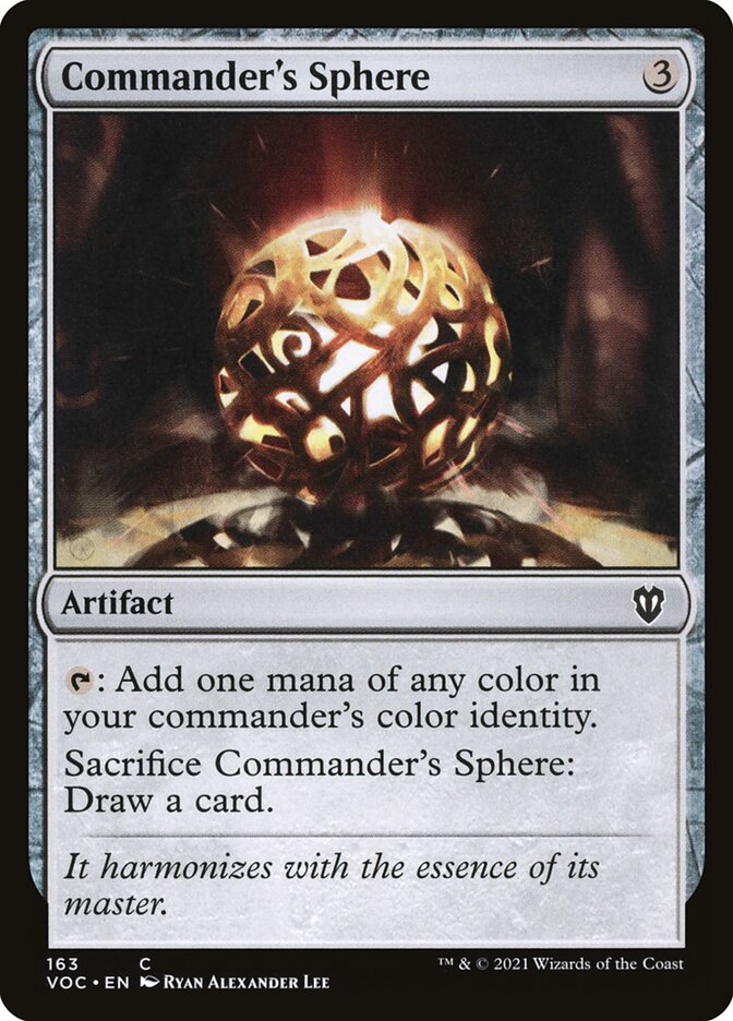Commander's Sphere front