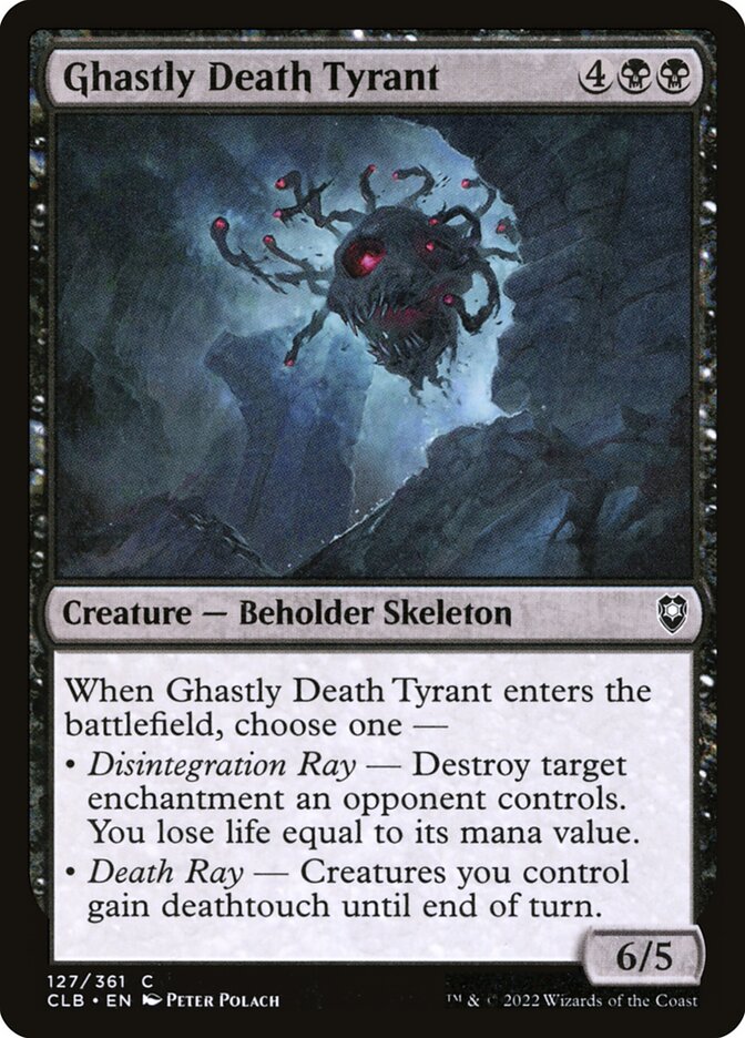 Ghastly Death Tyrant front