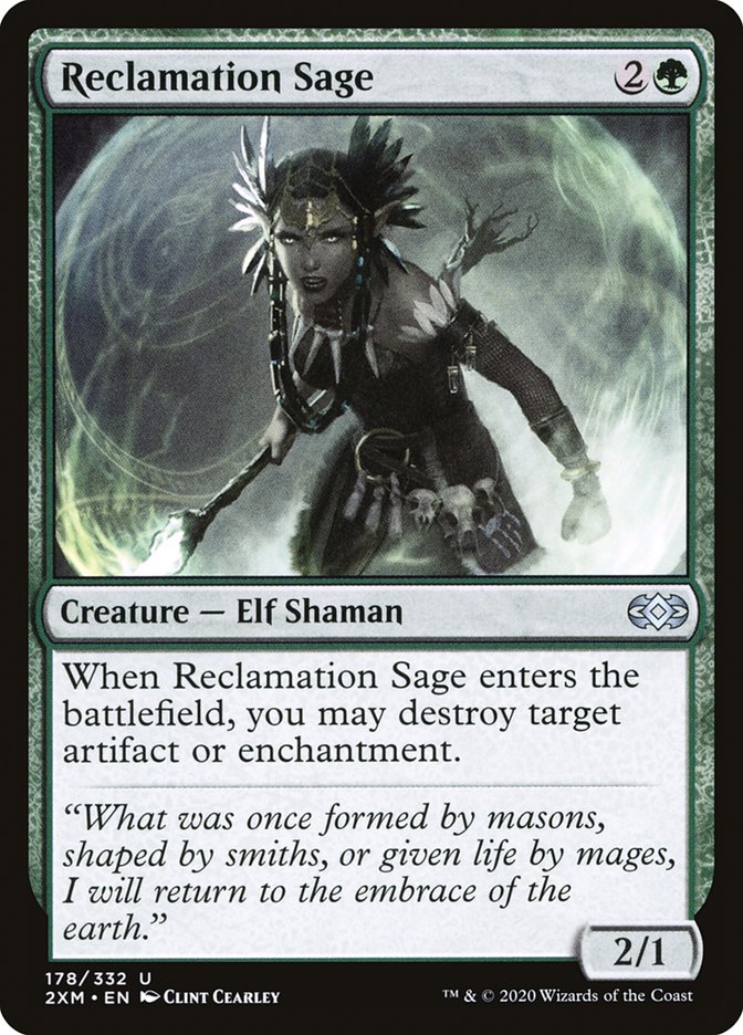 Reclamation Sage front
