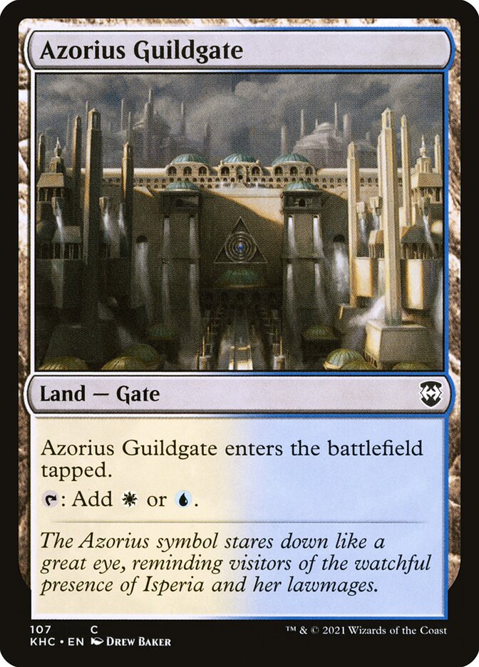 Azorius Guildgate front