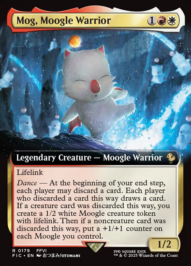 Mog, Moogle Warrior front