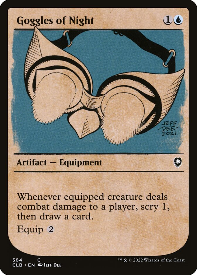 Goggles of Night front