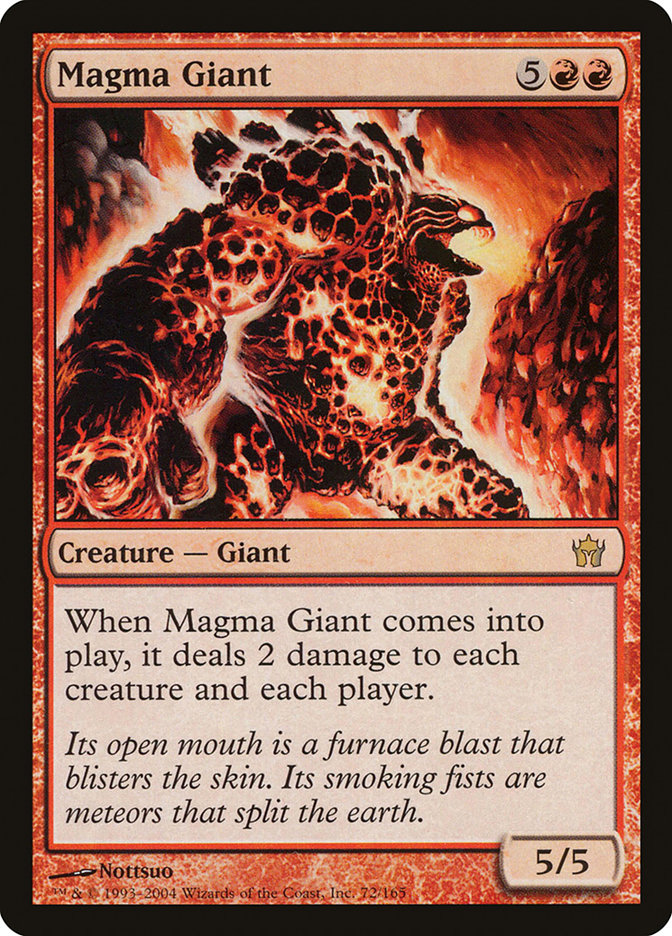 Magma Giant front