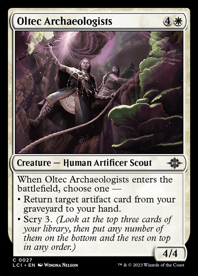 Oltec Archaeologists front