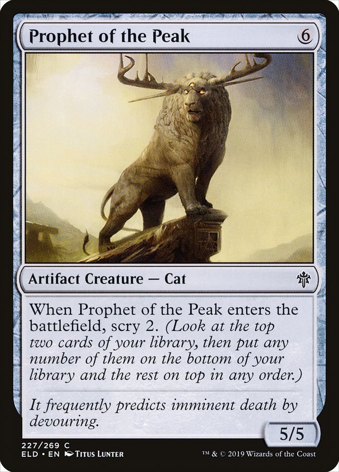 Prophet of the Peak front