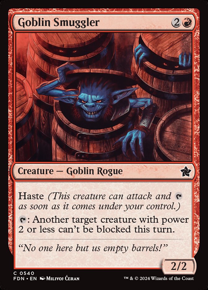Goblin Smuggler front