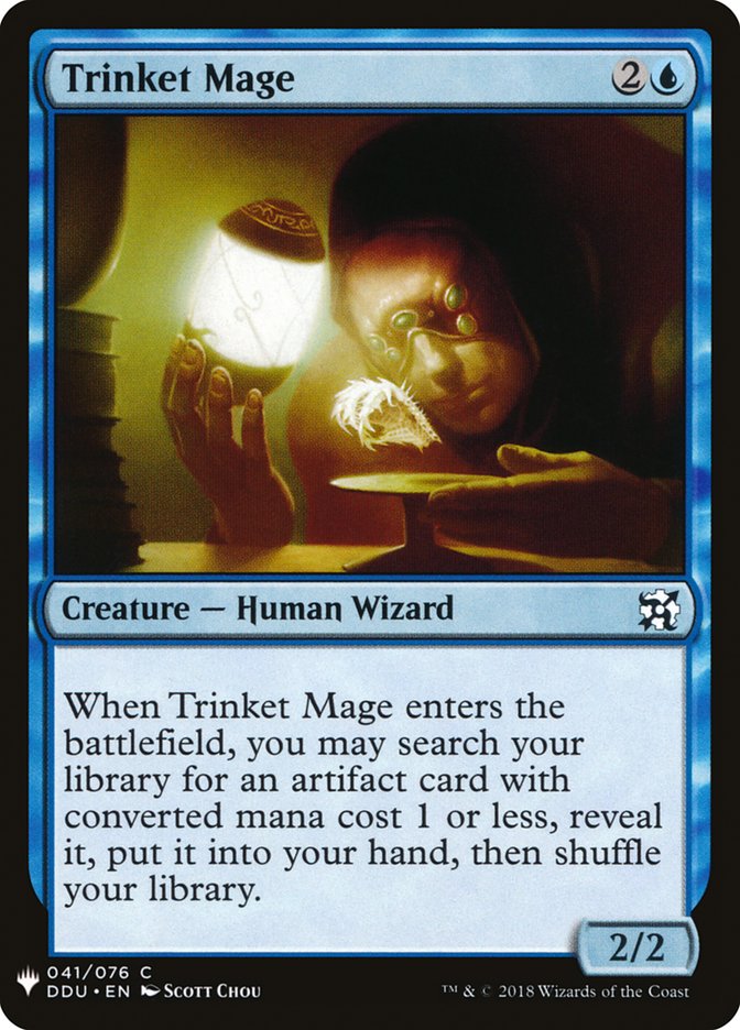 Trinket Mage front