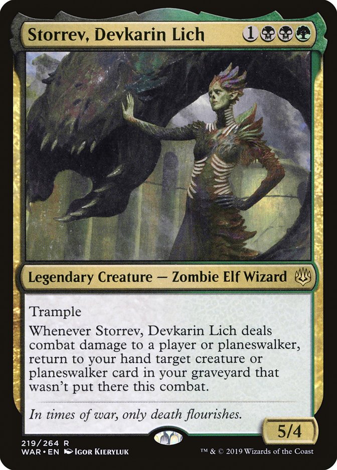 Storrev, Devkarin Lich front