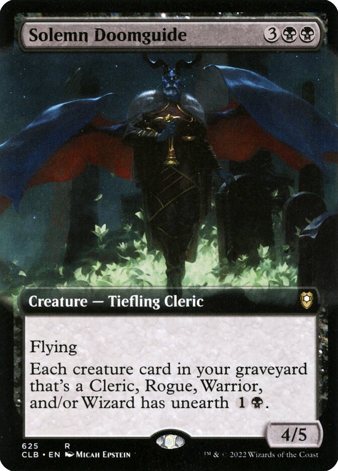 Solemn Doomguide front