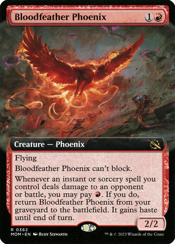 Bloodfeather Phoenix front