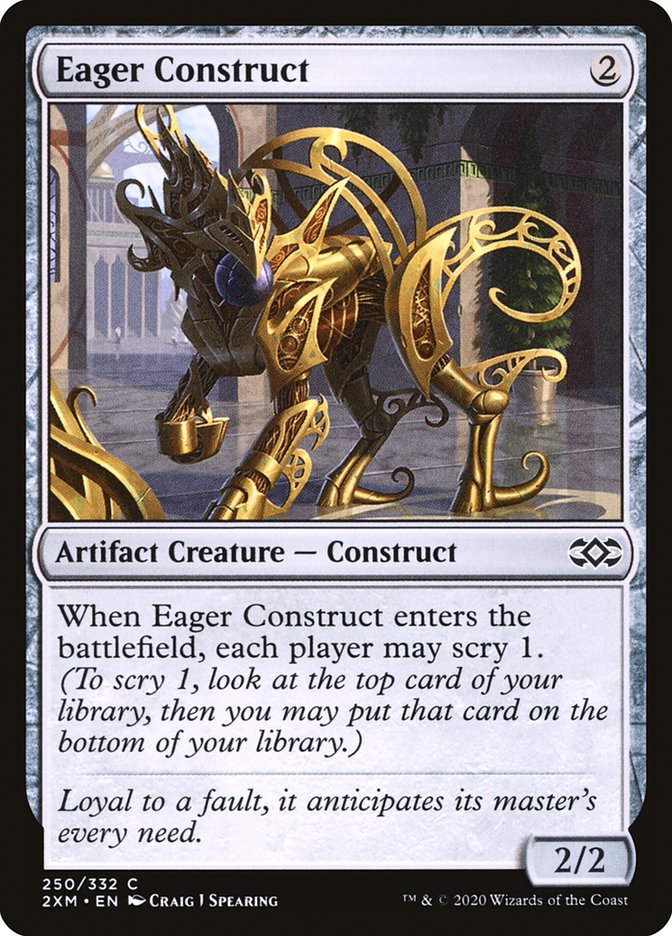 Eager Construct front