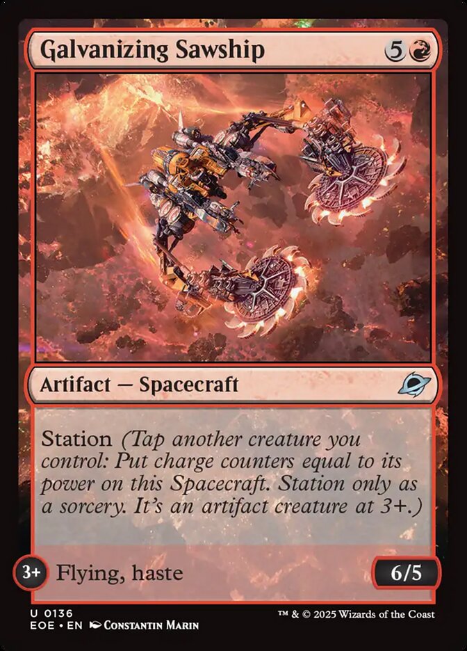 Galvanizing Sawship front