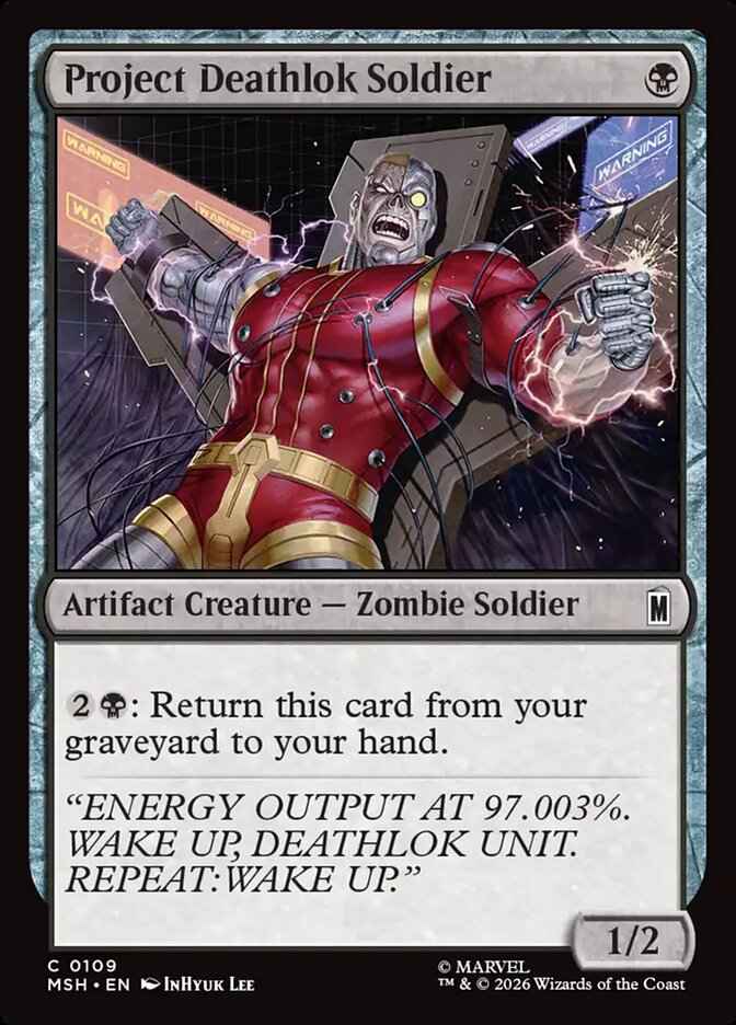 Project Deathlok Soldier