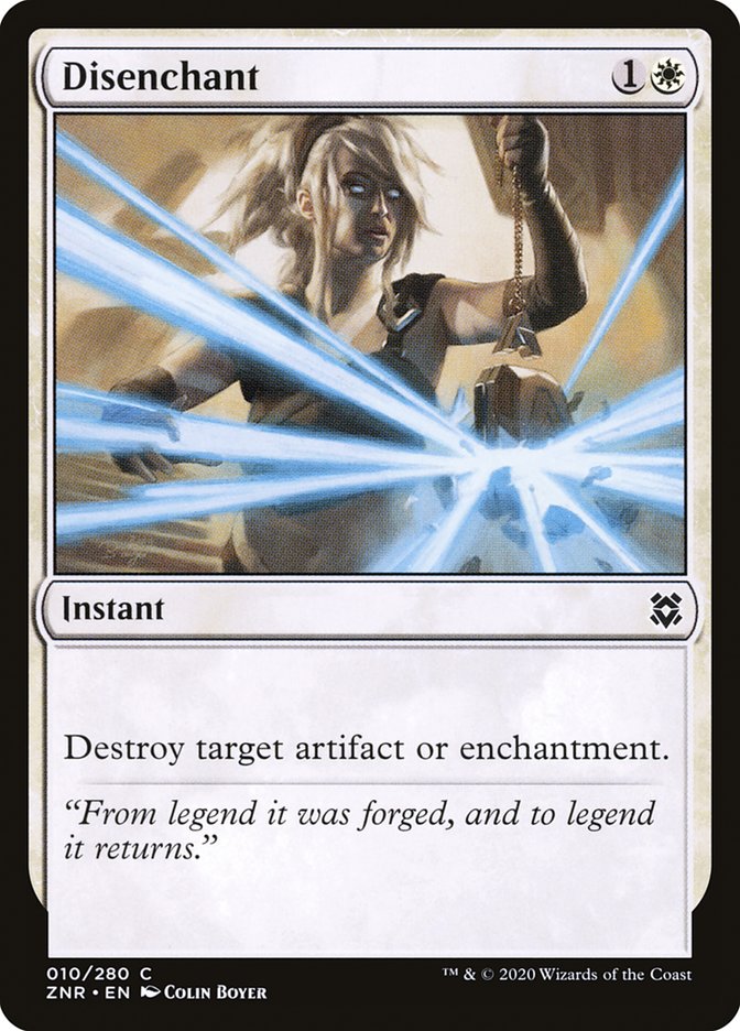 Disenchant front