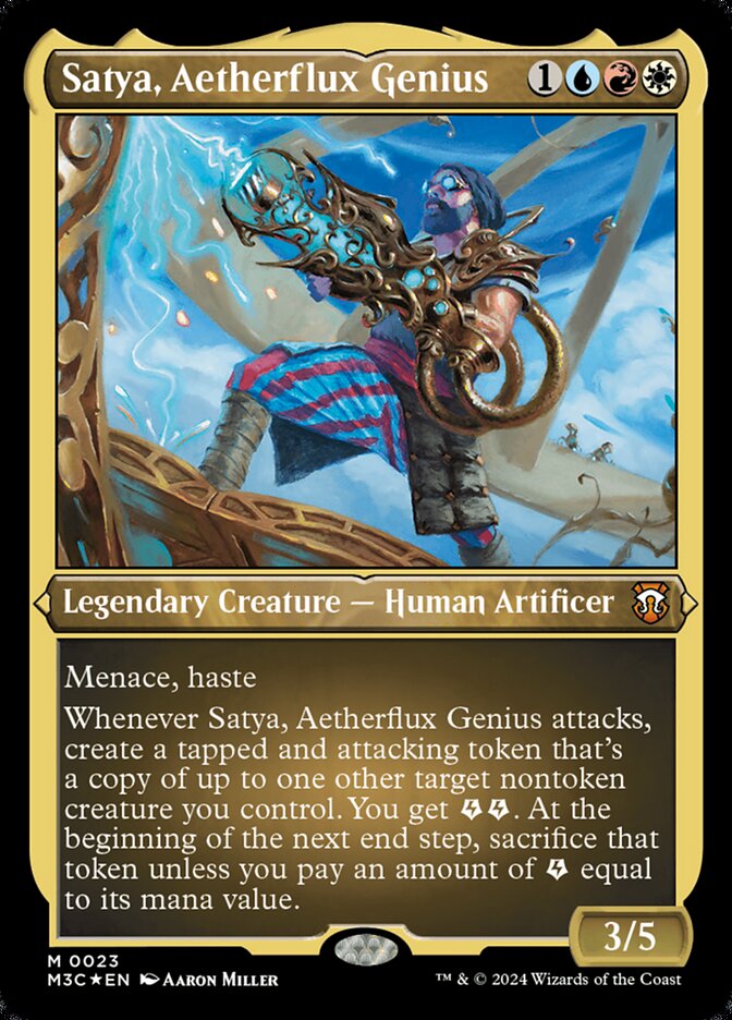 Satya, Aetherflux Genius front