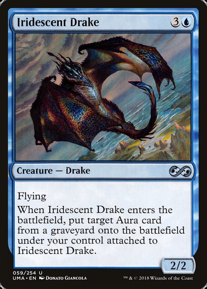 Iridescent Drake front
