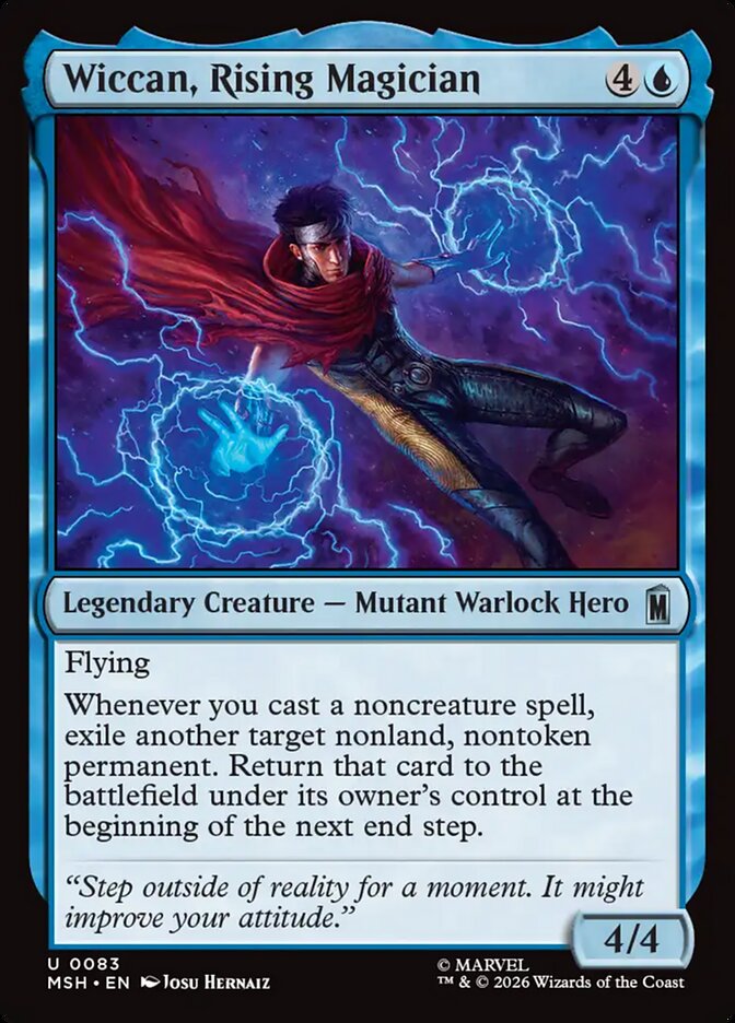 Wiccan, Rising Magician front