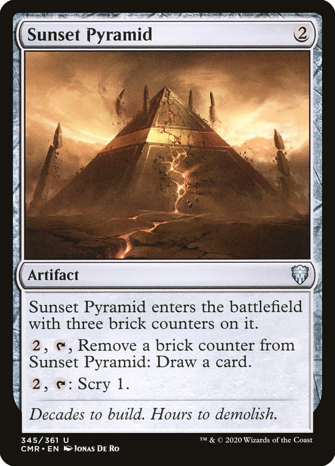 Sunset Pyramid front