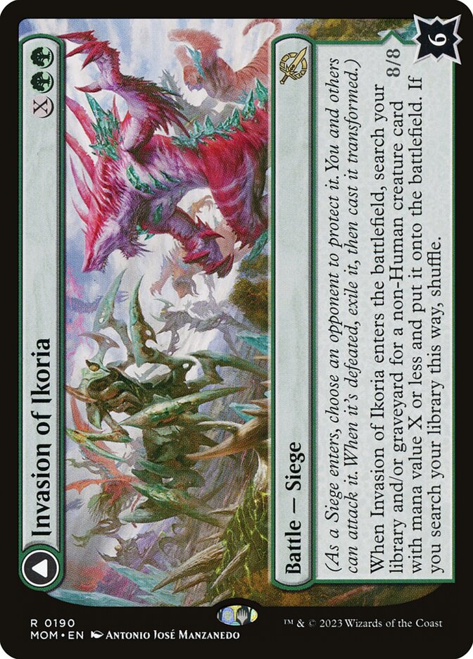 Invasion of Ikoria // Zilortha, Apex of Ikoria front