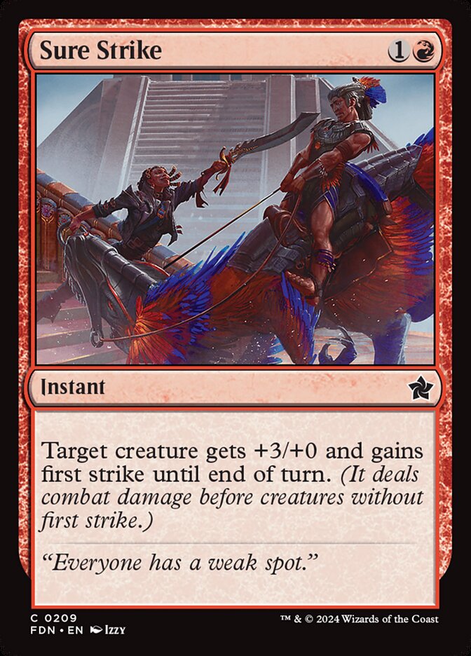 Sure Strike front