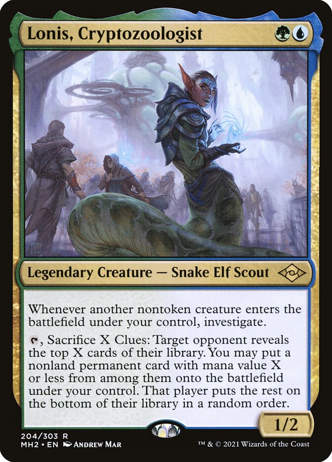 Lonis, Cryptozoologist front