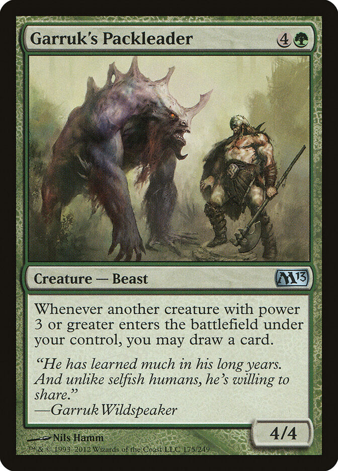 Garruk's Packleader front