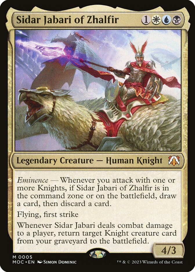 Sidar Jabari of Zhalfir front