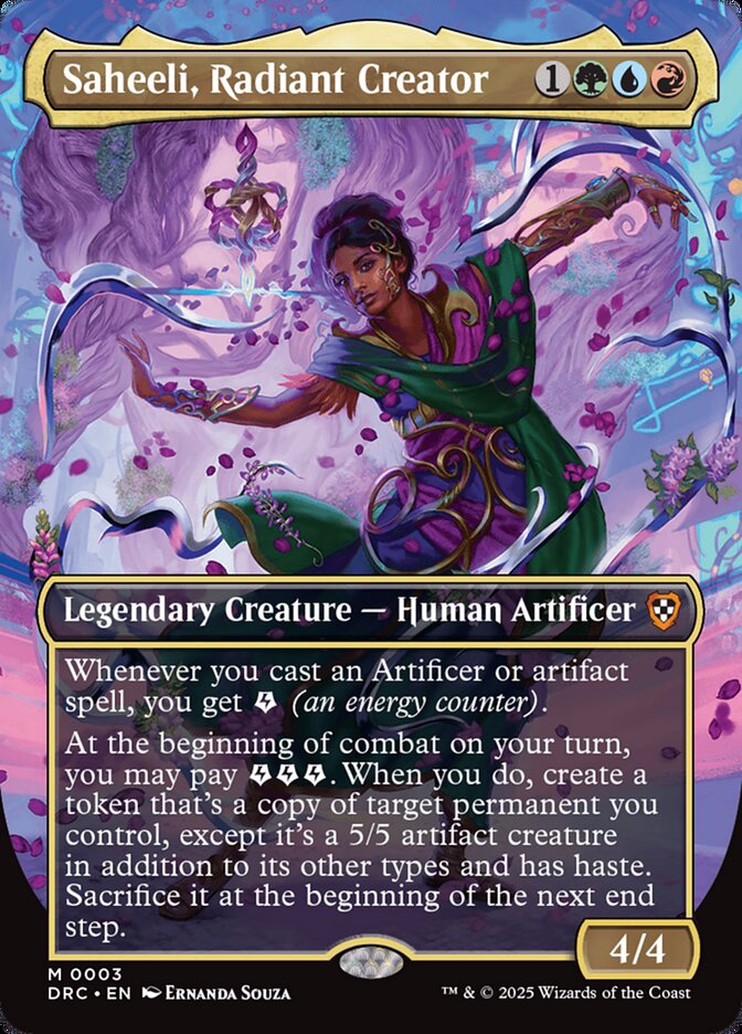 Saheeli, Radiant Creator front