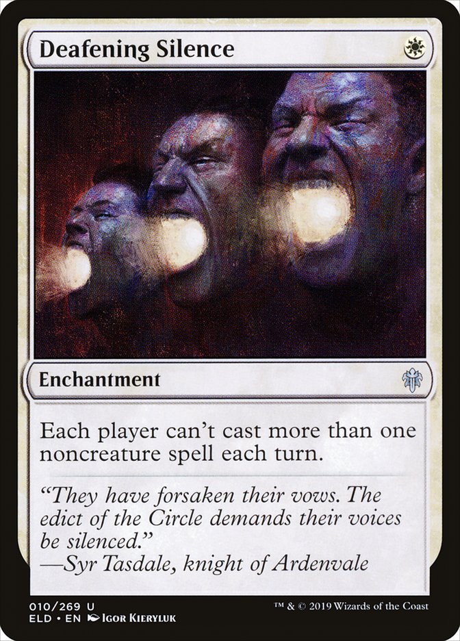 Deafening Silence front
