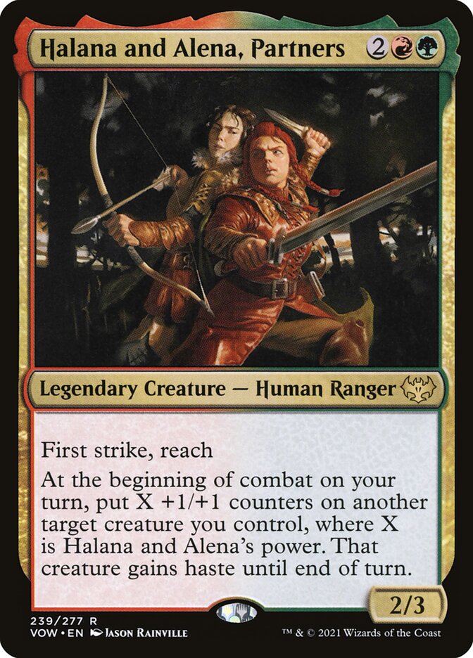 Halana and Alena, Partners front