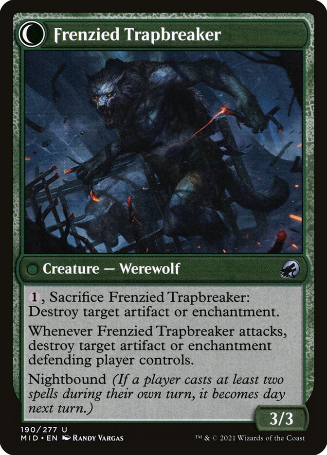 Outland Liberator // Frenzied Trapbreaker back