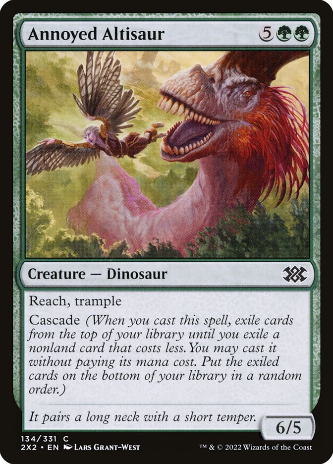 Annoyed Altisaur front