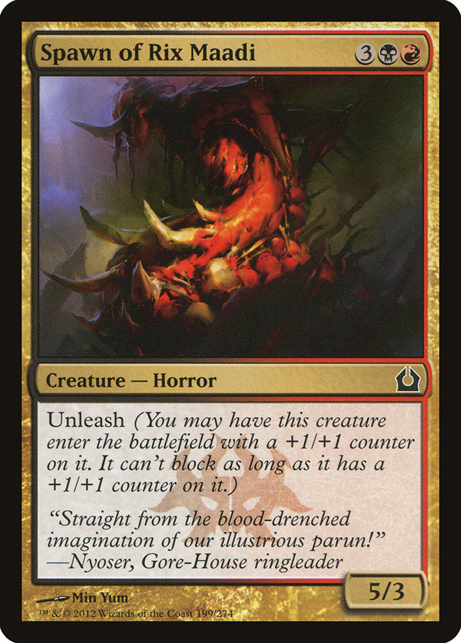 Spawn of Rix Maadi front