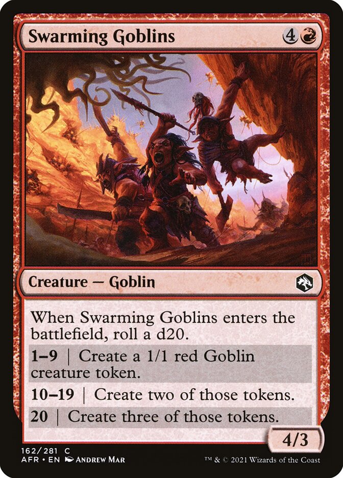 Swarming Goblins front