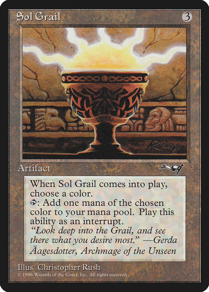 Sol Grail front