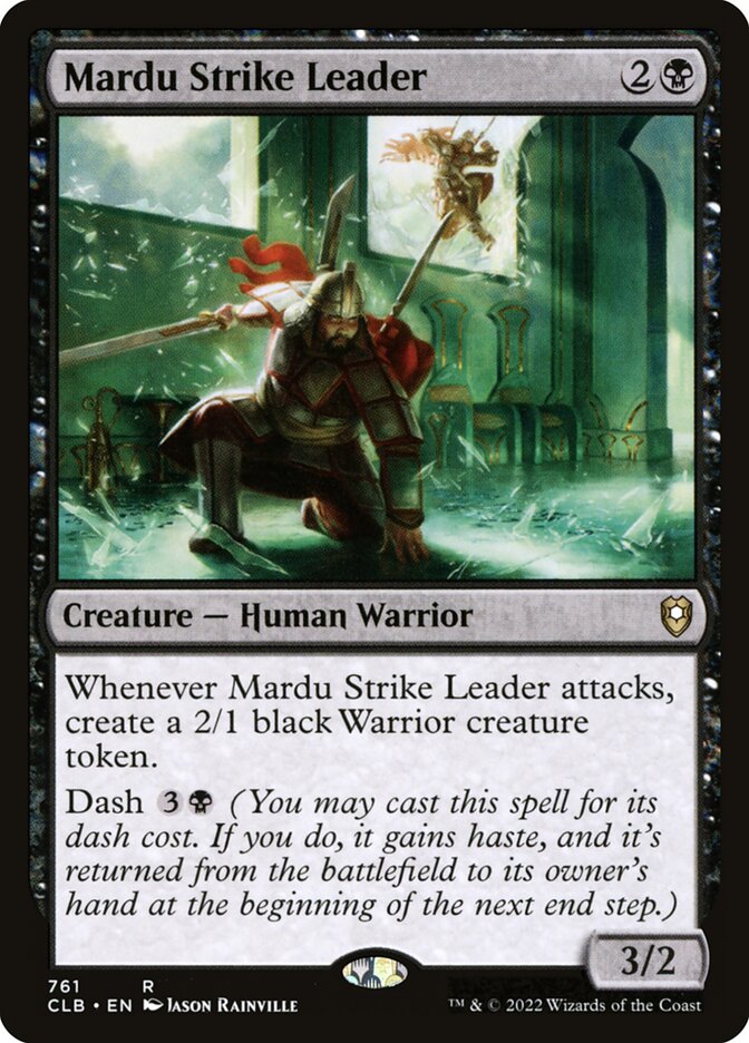 Mardu Strike Leader front