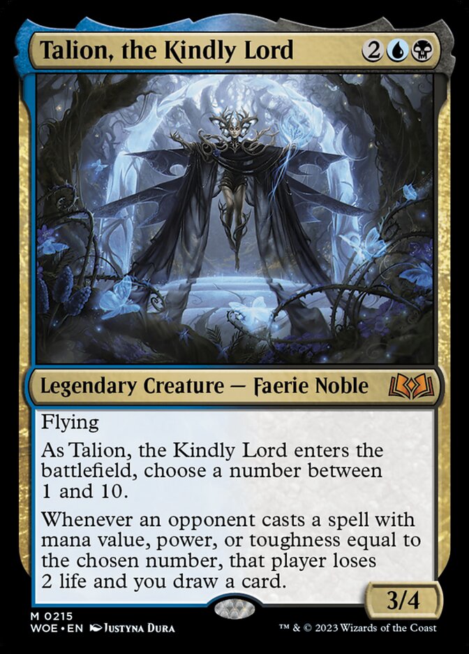 Talion, the Kindly Lord front