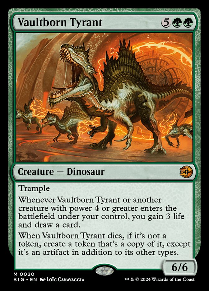 Vaultborn Tyrant front