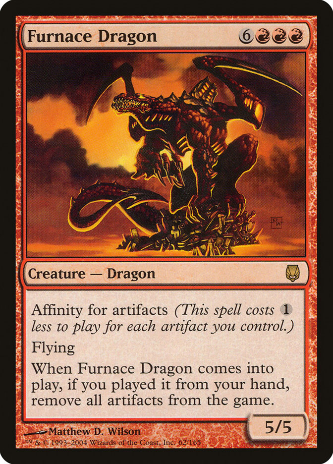 Furnace Dragon front