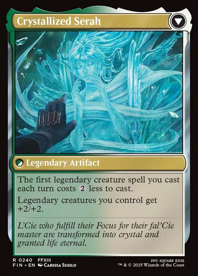 Serah Farron // Crystallized Serah back