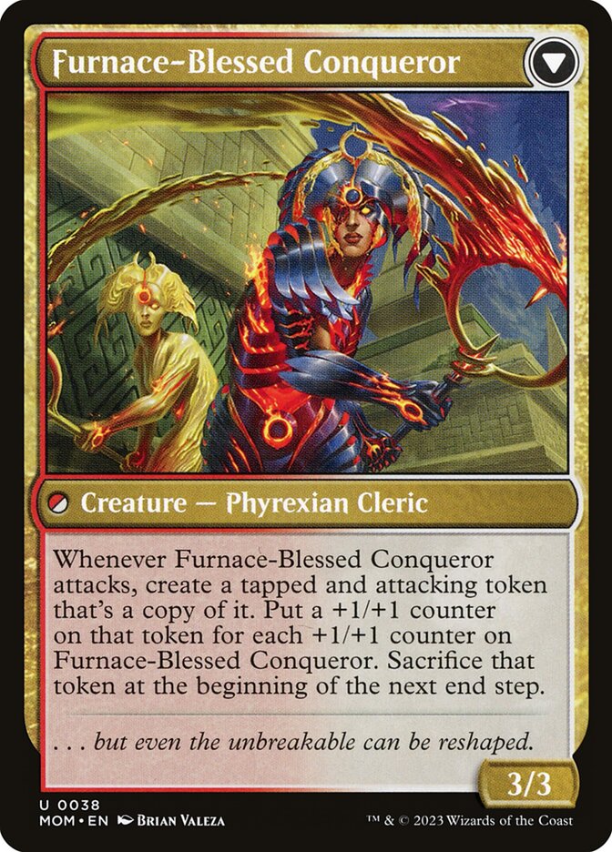 Sun-Blessed Guardian // Furnace-Blessed Conqueror back
