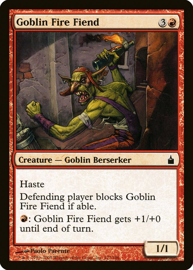 Goblin Fire Fiend front
