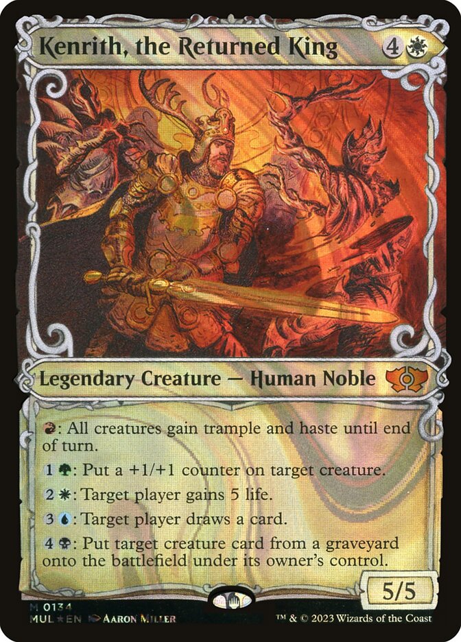 Kenrith, the Returned King front