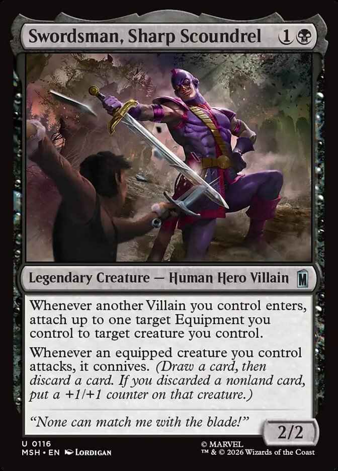 Swordsman, Sharp Scoundrel