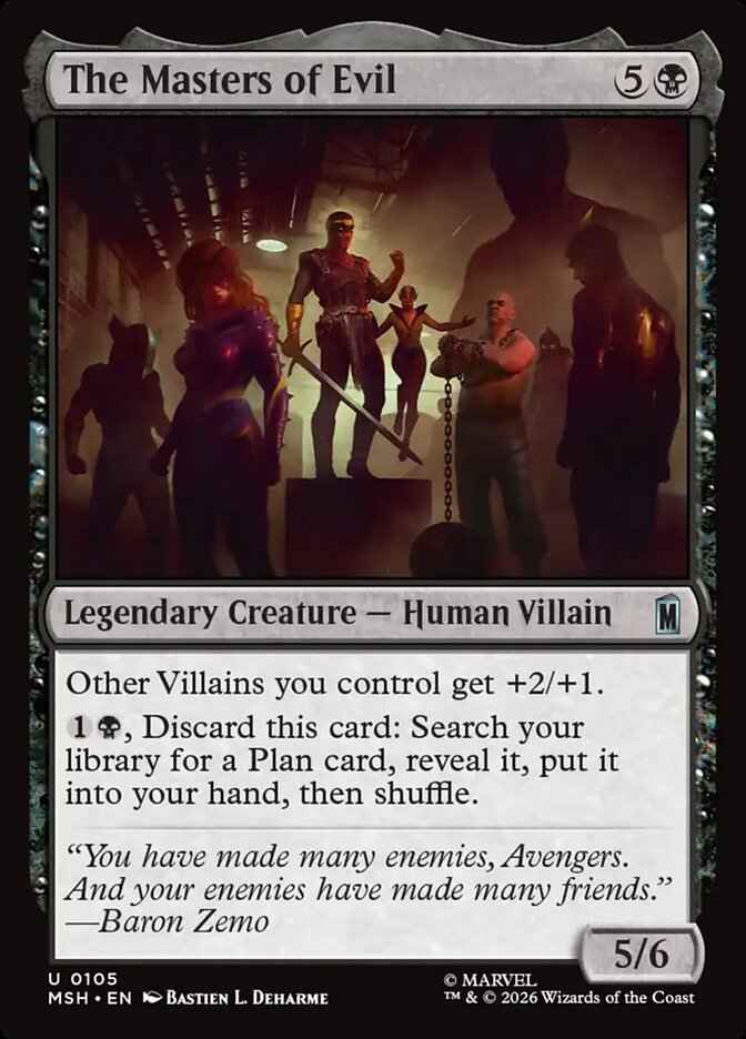 The Masters of Evil