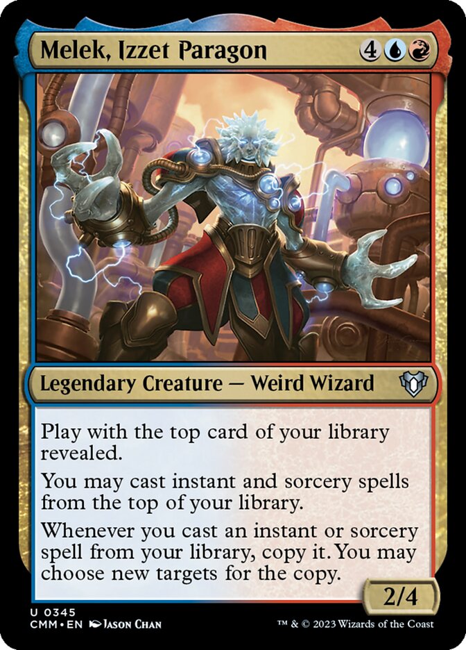Melek, Izzet Paragon front