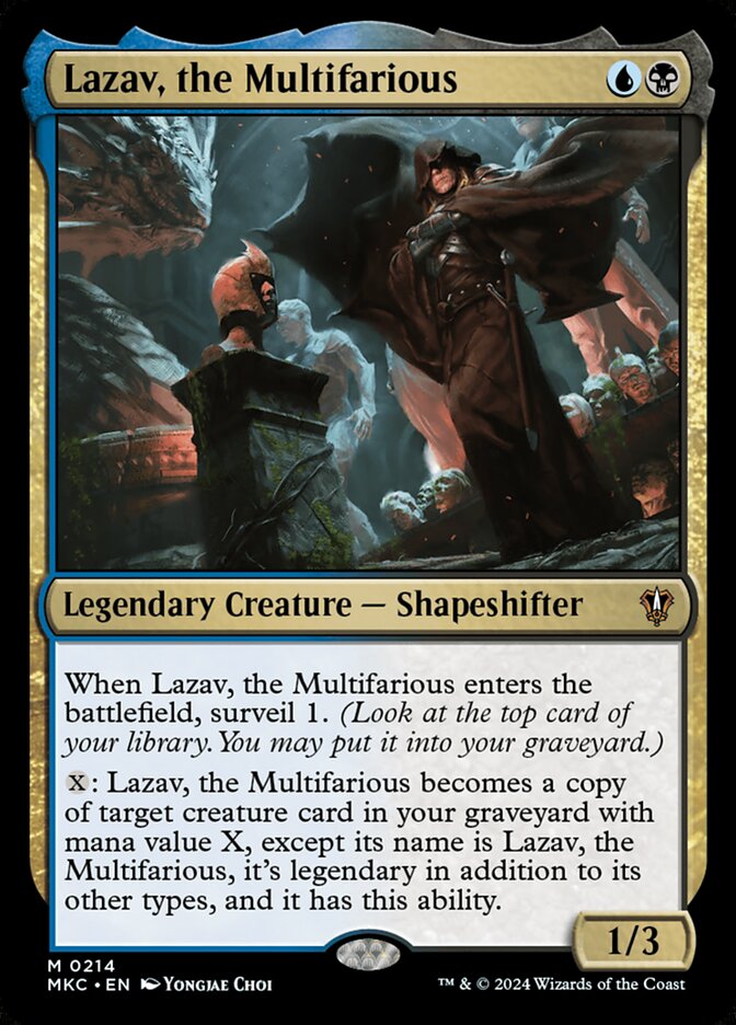 Lazav, the Multifarious front