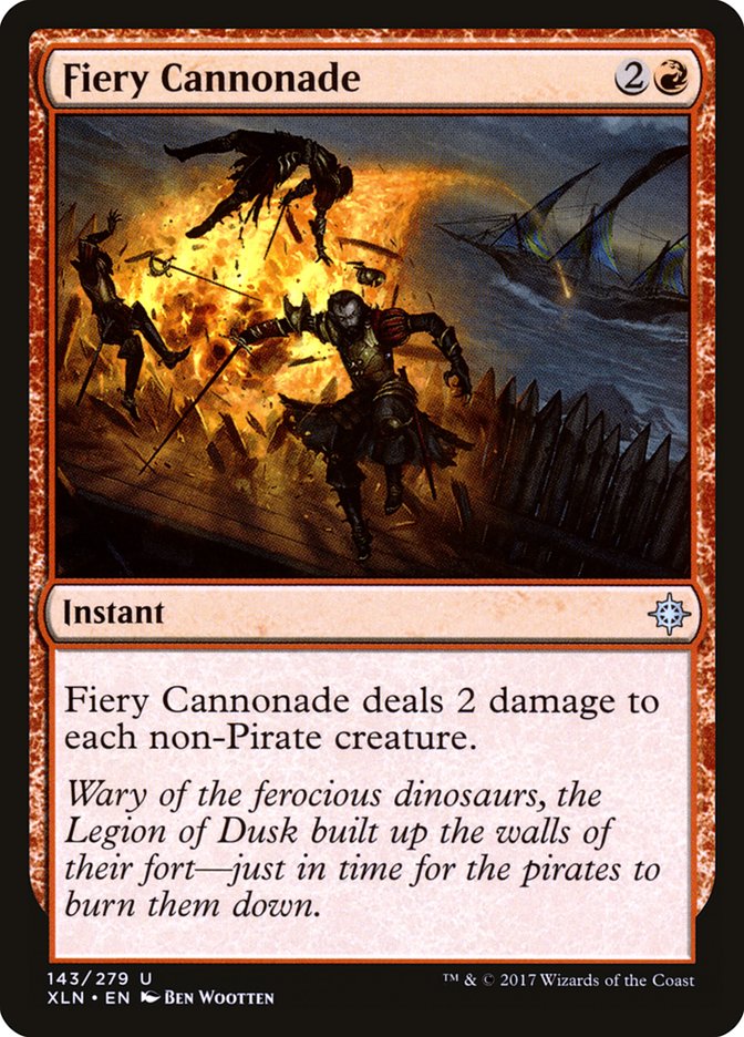 Fiery Cannonade front