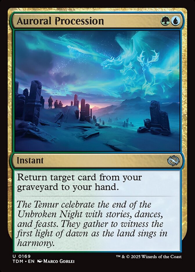 Auroral Procession front