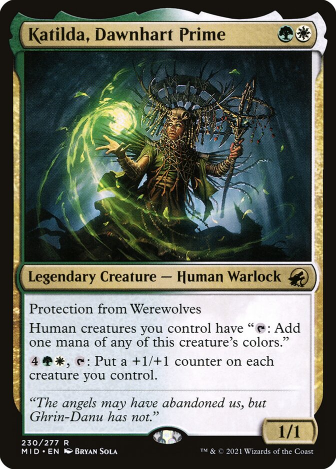Katilda, Dawnhart Prime front